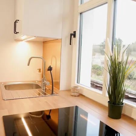 Modernes Mit 4 Separaten Appartements, Je Mit Vollausgestatteter Kuechenzeile Und Eigenem Bad, 2 Gehminuten Zum Badesee, Garten, Grillplatz, Kinderspielbereich, Hunde Sind Willkommen * Blumenholz