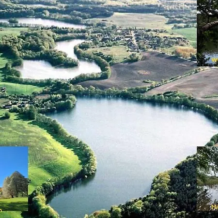 Modernes Mit 4 Separaten Appartements, Je Mit Vollausgestatteter Kuechenzeile Und Eigenem Bad, 2 Gehminuten Zum Badesee, Garten, Grillplatz, Kinderspielbereich, Hunde Sind Willkommen Lejlighed