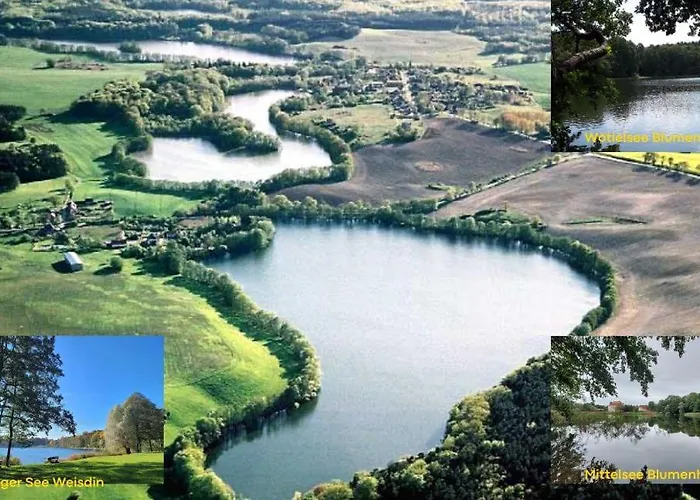 Modernes Mit 4 Separaten Appartements, Je Mit Vollausgestatteter Küchenzeile Und Eigenem Bad, 2 Gehminuten Zum Badesee, Garten, Grillplatz, Kinderspielbereich, Hunde Sind Willkommen Apartamento